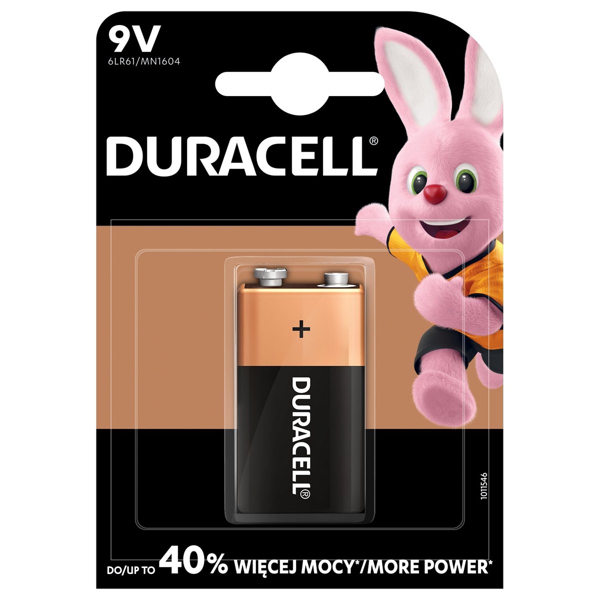 Duracell Basic 9V alkalická baterie, 1 ks