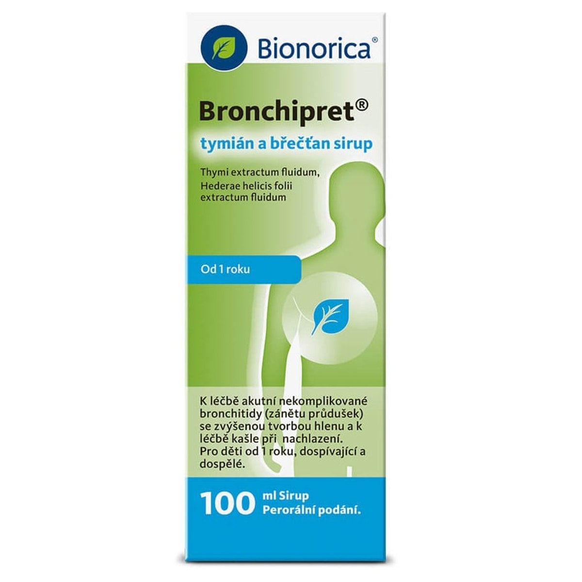 BRONCHIPRET TYMIÁN A BŘEČŤAN sirup 1X100ML