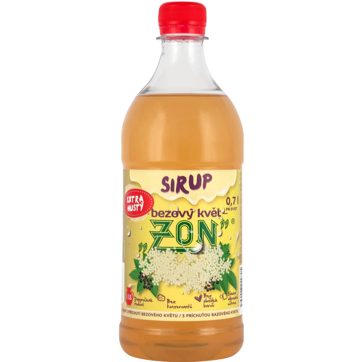 ZON Sirup Bezový květ extra