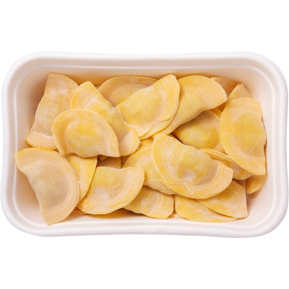 Čerstvá pasta Ravioli krůtí s bylinkami