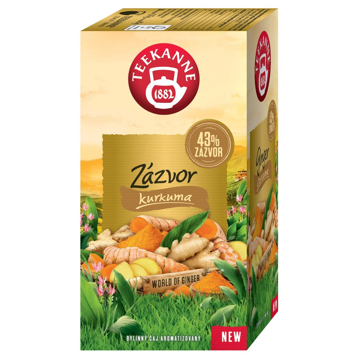 Teekanne Zázvor Kurkuma