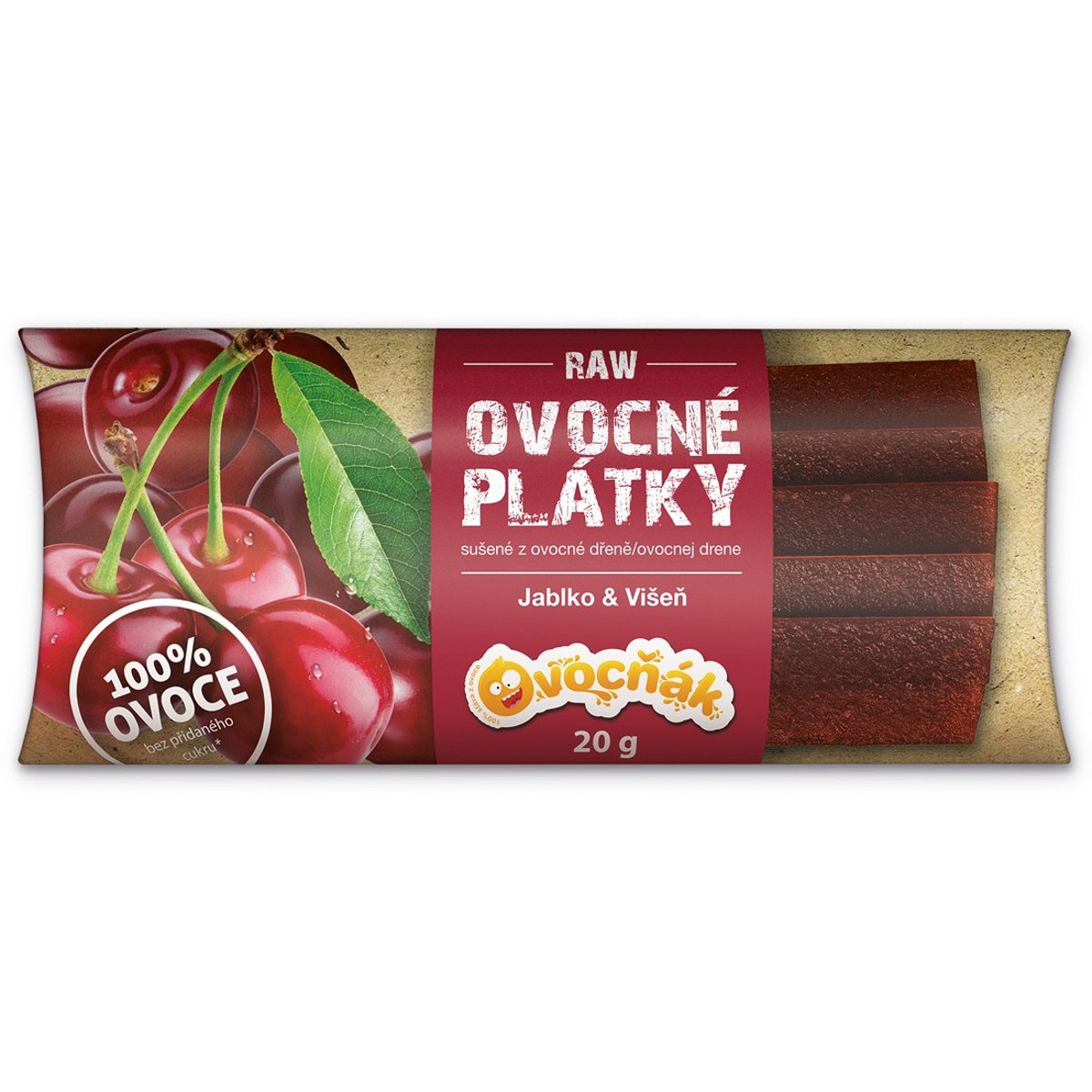 Ovocňák Plátky jablko a višeň