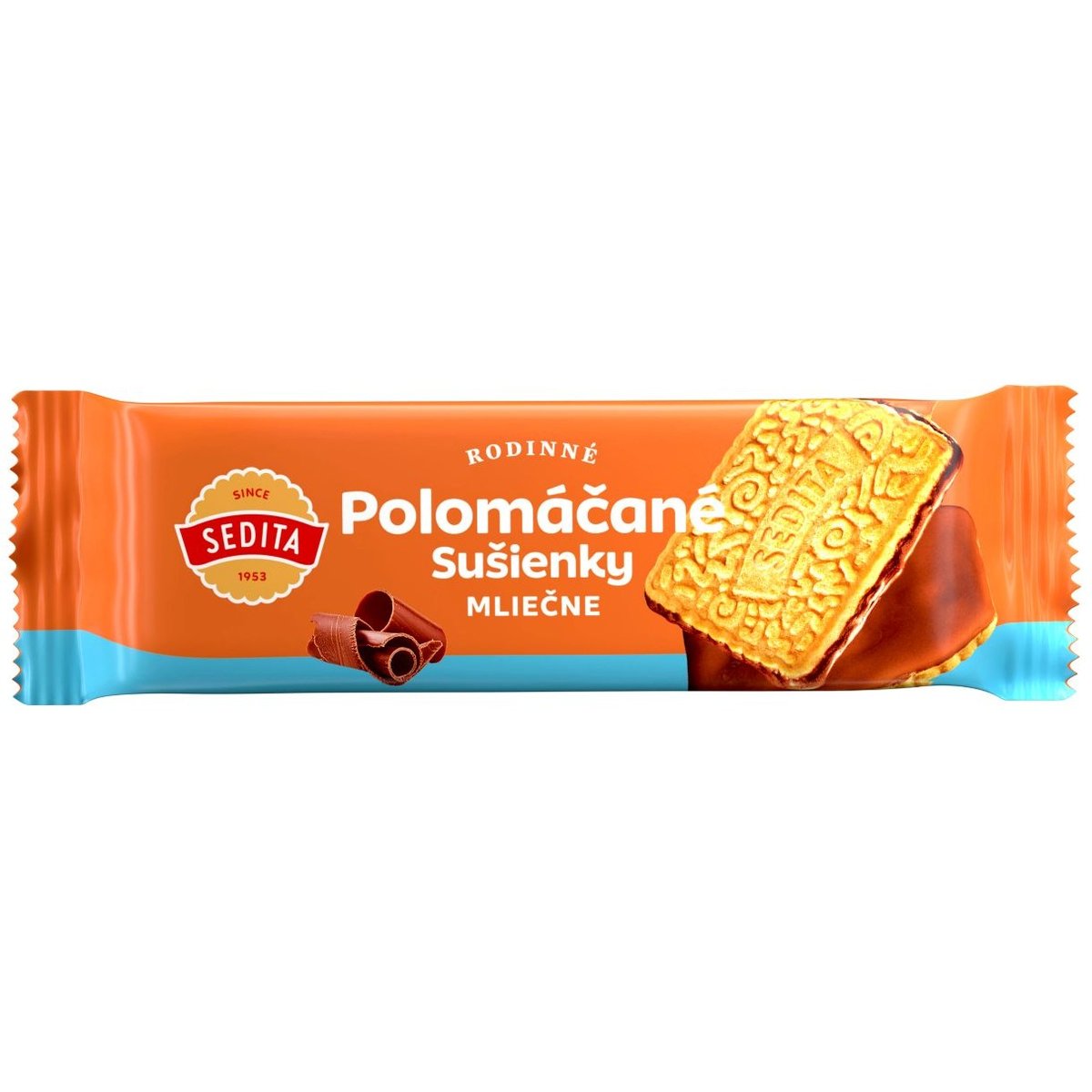 Sedita Rodinné sušenky polomáčené mléčné