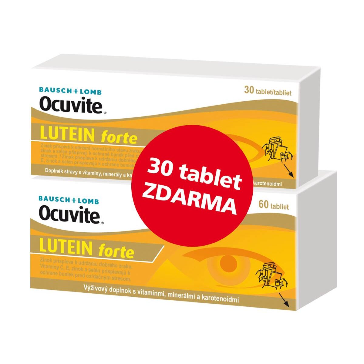 Ocuvite LUTEIN forte tbl.60+30