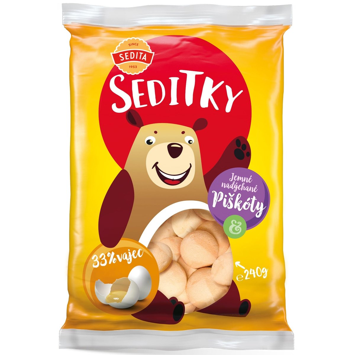 Sedita Seditky piškoty kulaté