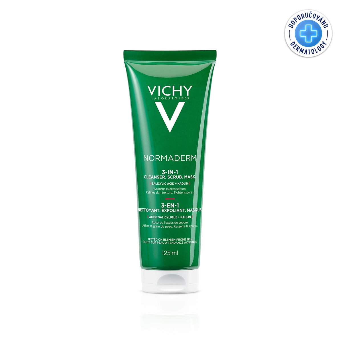 VICHY NORMADERM Čištění pleti 3v1 125ml