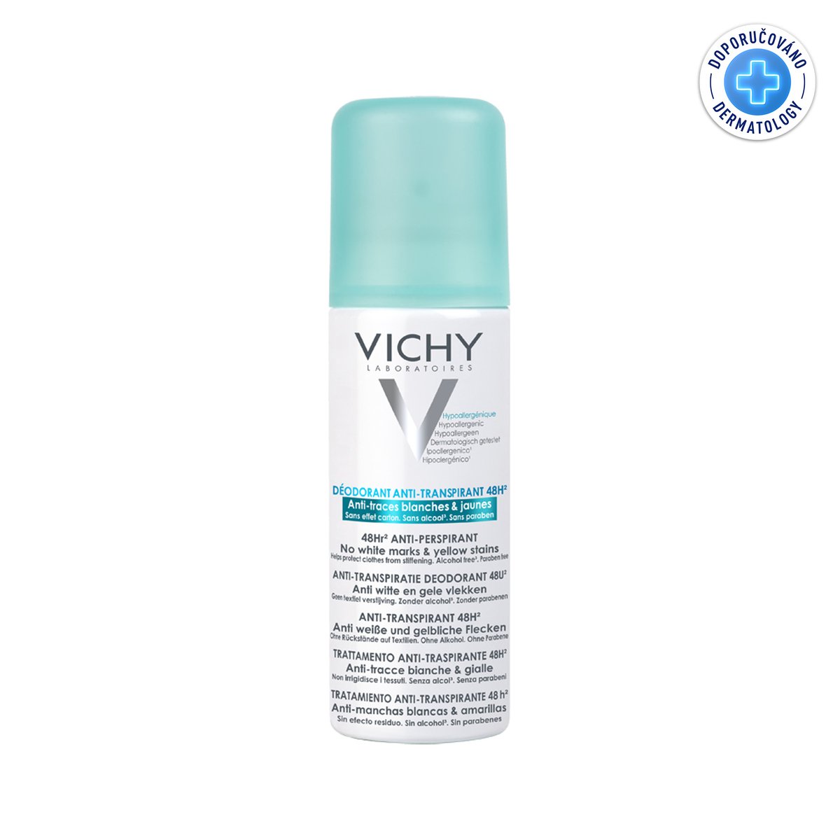 VICHY DEO Sprej proti proti skvrnám 125ml