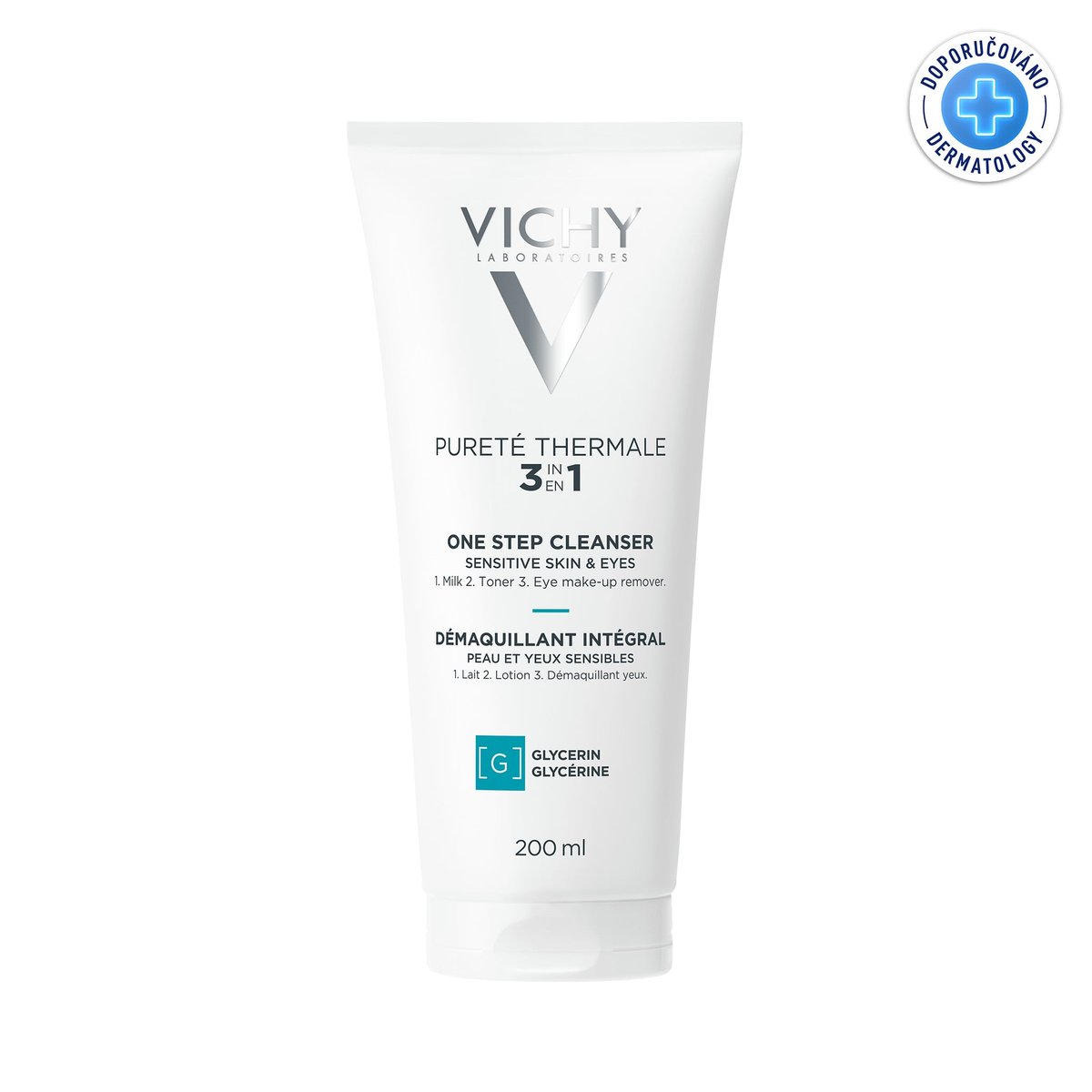 VICHY PURETÉ THERMALE Odličovací mléko 3v1 200ml