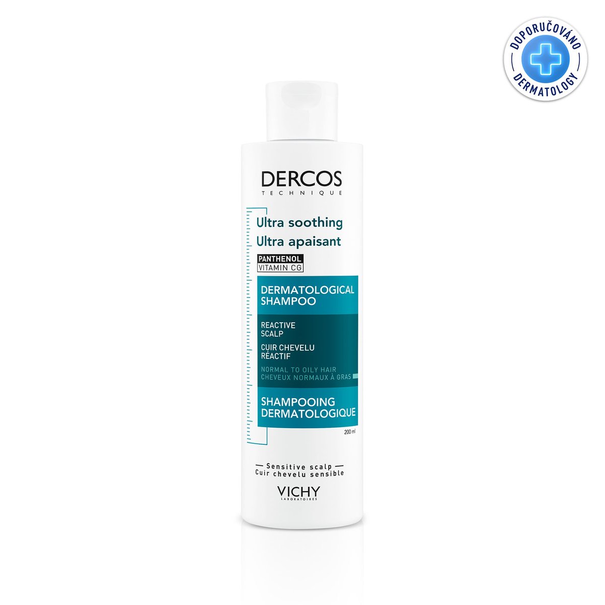 VICHY DERCOS Sensitive gras 200ml