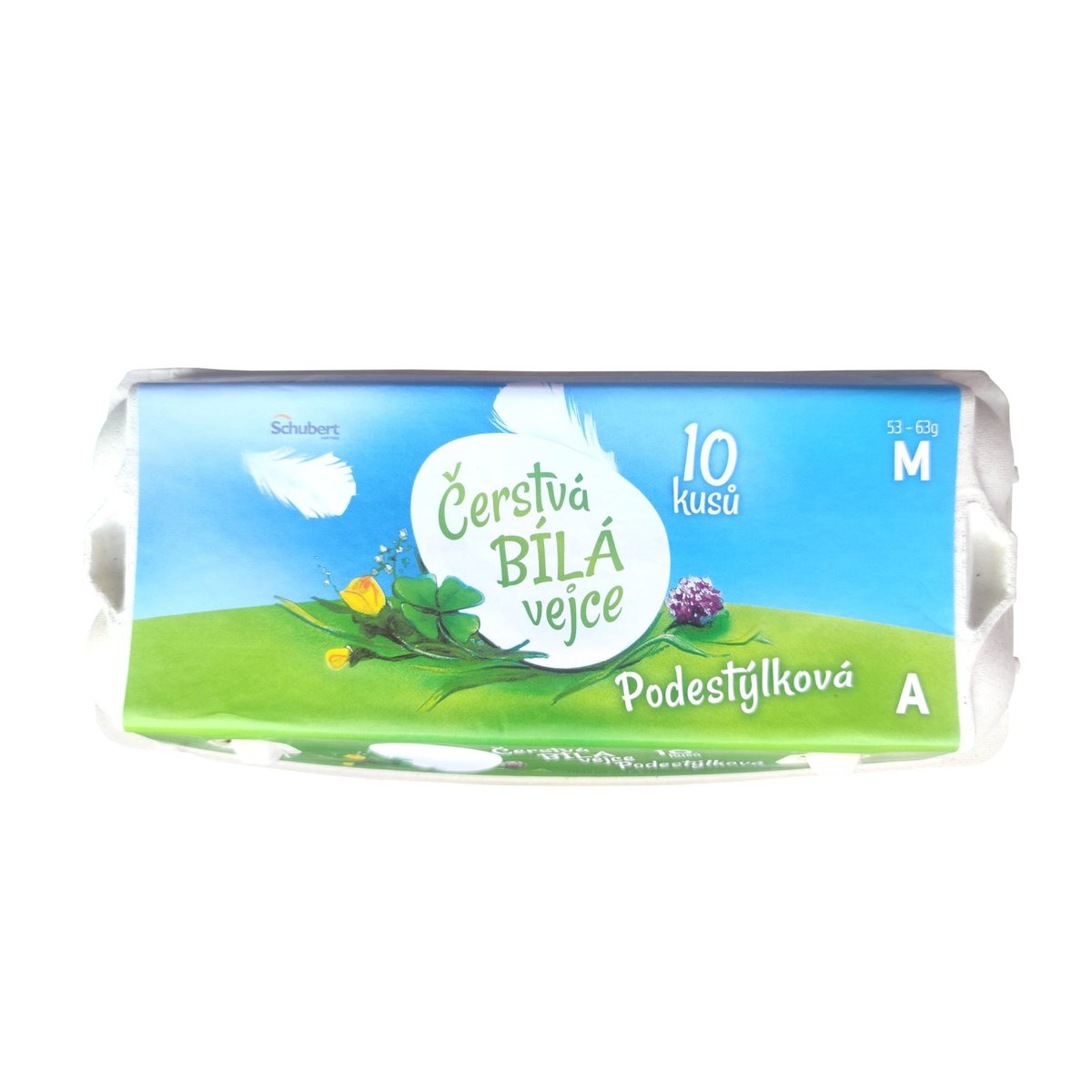 Schubert Podestýlková čerstvá vejce bílá M
