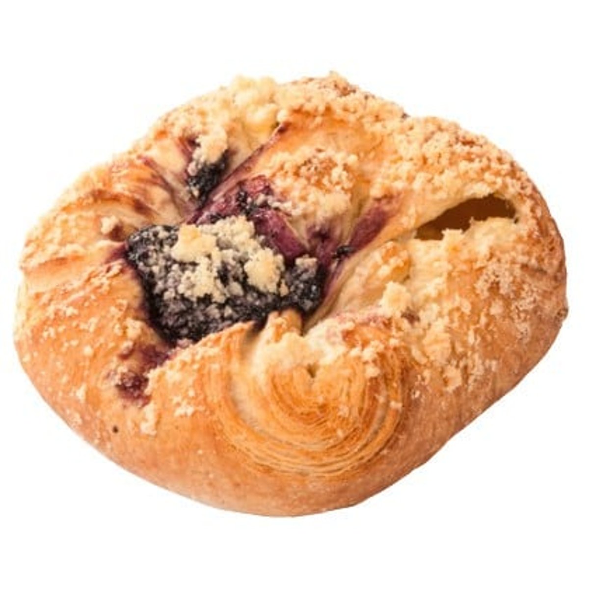 William Thomas Artisan Bakery Kroláč s tvarohem a borůvkami