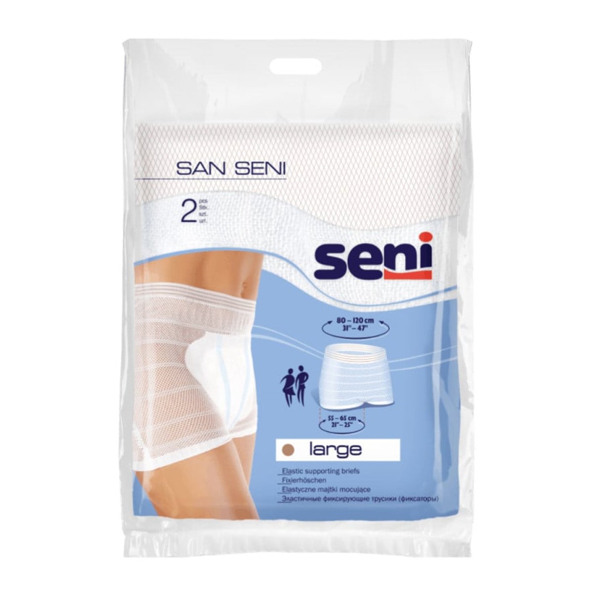Seni San síťové kalhotky L 2ks