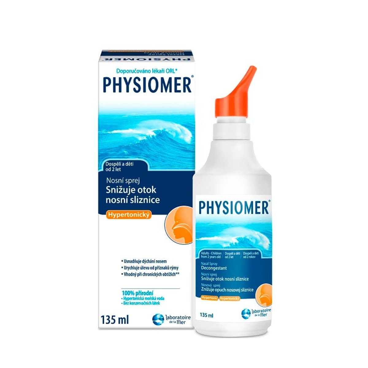 Physiomer Hypertonic 135ml