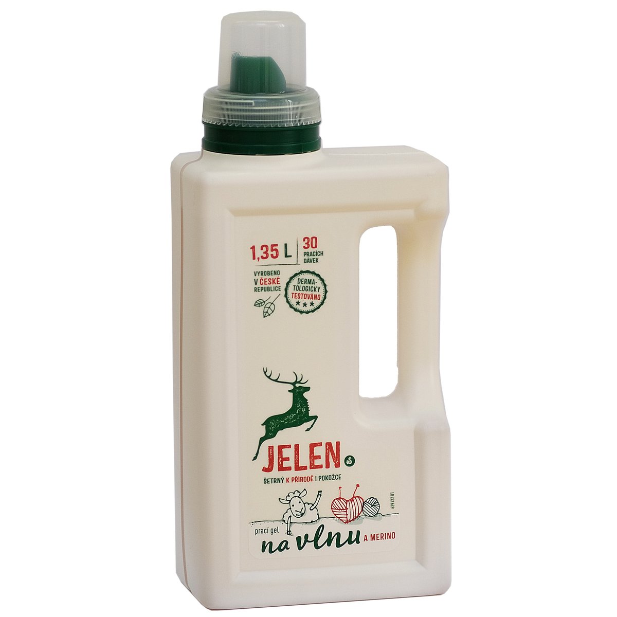 Jelen Prací gel na vlnu a merino (1,35l)