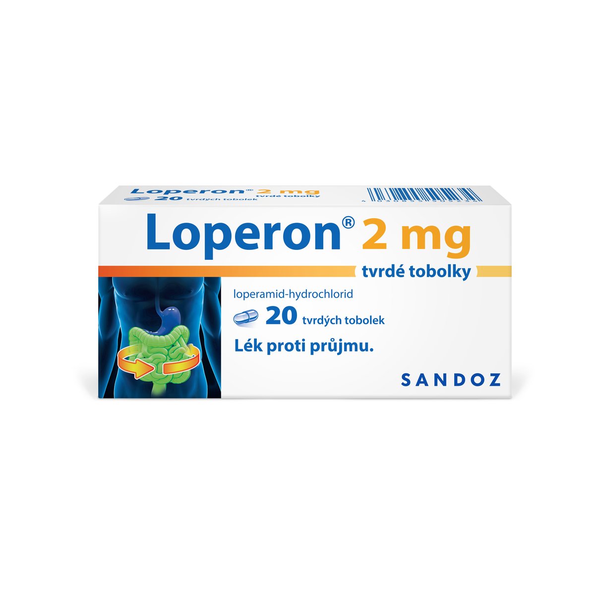 LOPERON 2MG Tvrdá tobolka 20