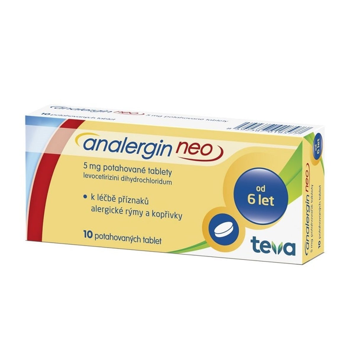 ANALERGIN NEO 5MG Potahovaná tableta 10