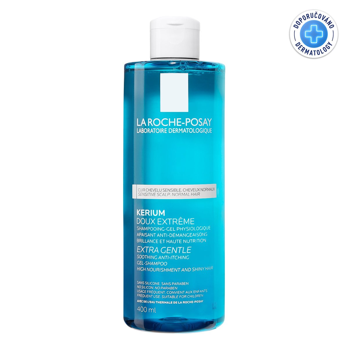 LA ROCHE-POSAY KERIUM DOUX Jemný šampon 400ml