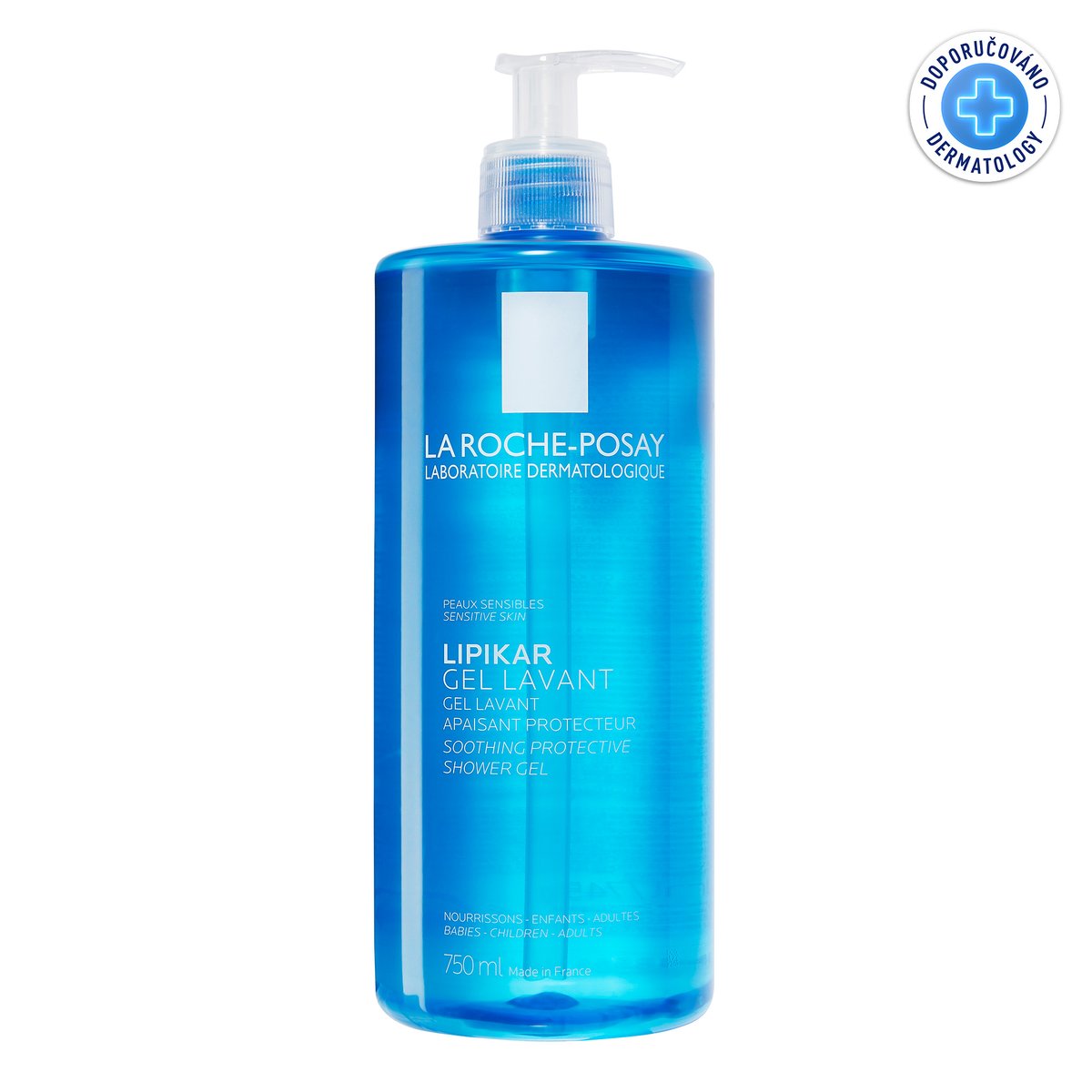 LA ROCHE-POSAY LIPIKAR Sprchový gel 750ml