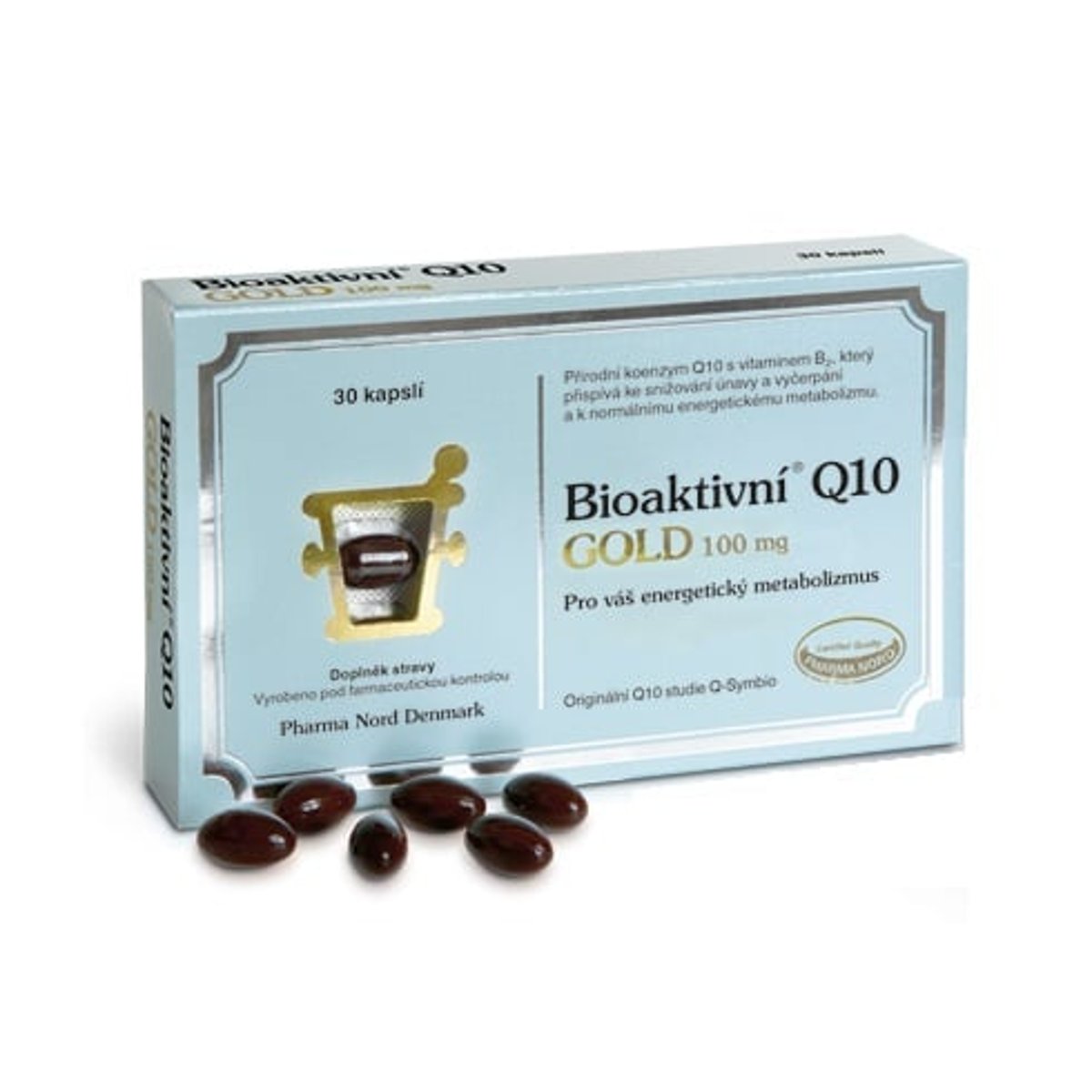 Pharma Nord Bioaktivní Q10 Gold 100mg cps.30
