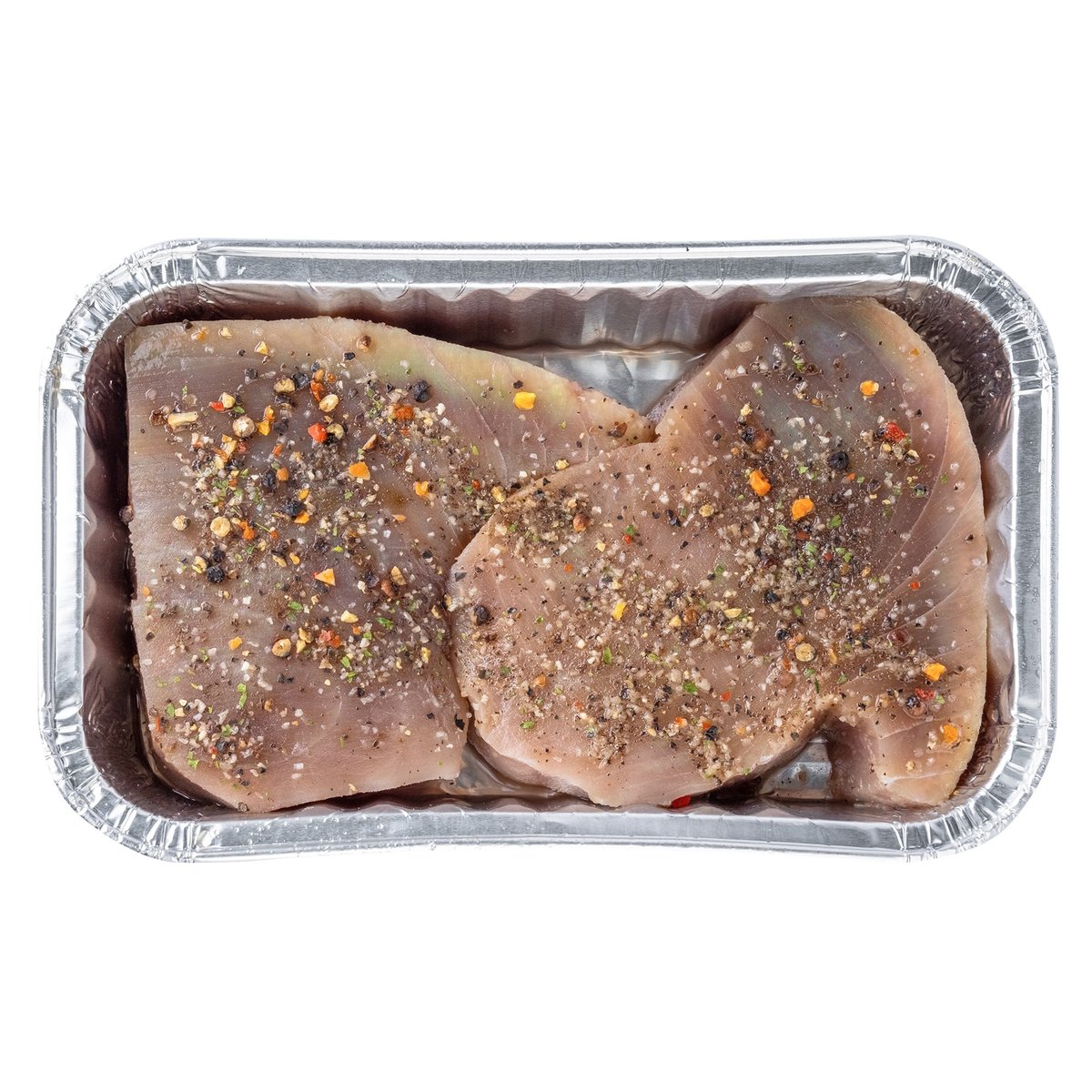 Tuňák steak s kořením na gril, 2 porce