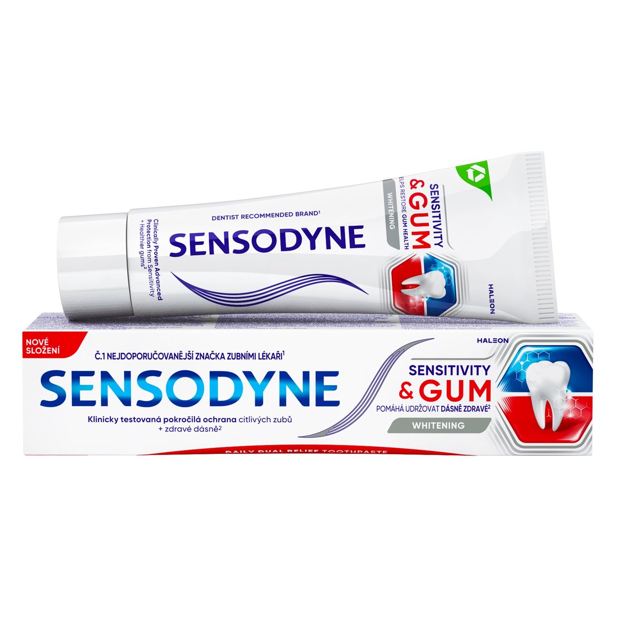 Sensodyne Sensitivity & gum Zubní pasta whitening pro citlivé a bílé zuby