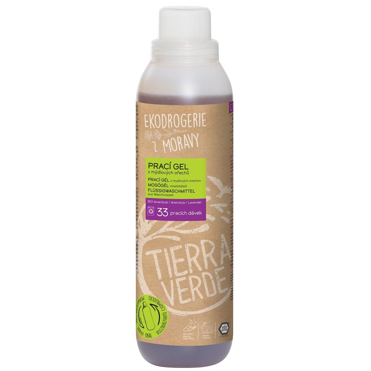 Tierra Verde Prací gel levandule (1 l)