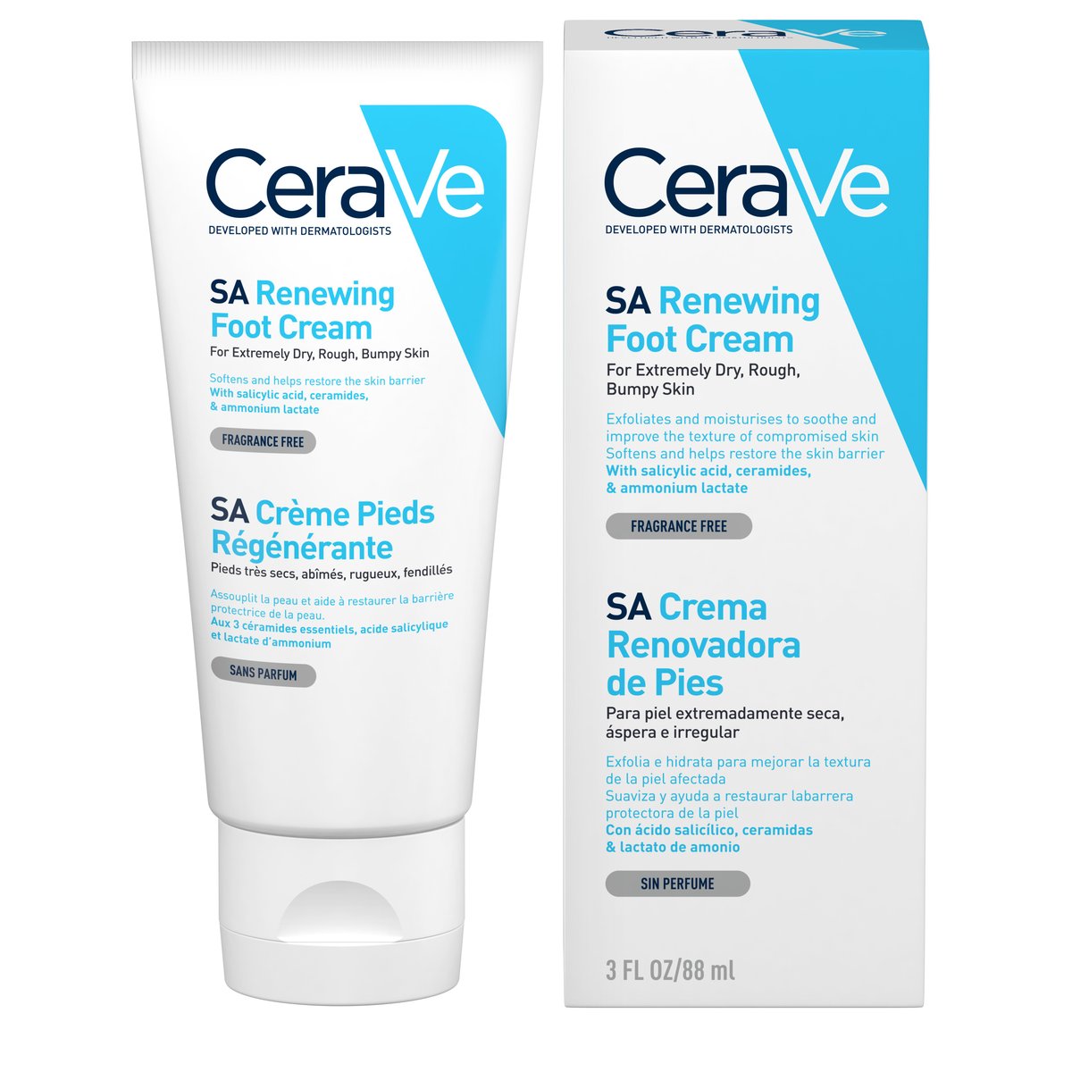 CeraVe Obnovující krém na nohy 88ml