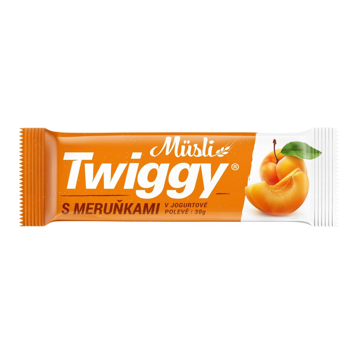 Twiggy müsli tyčinka meruňková v jogurtové polevě