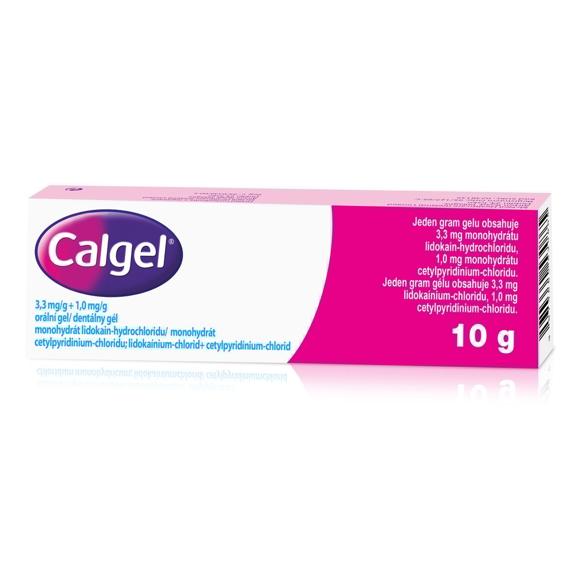 CALGEL 3,3MG/G+1MG/G Orální gel 1X10G
