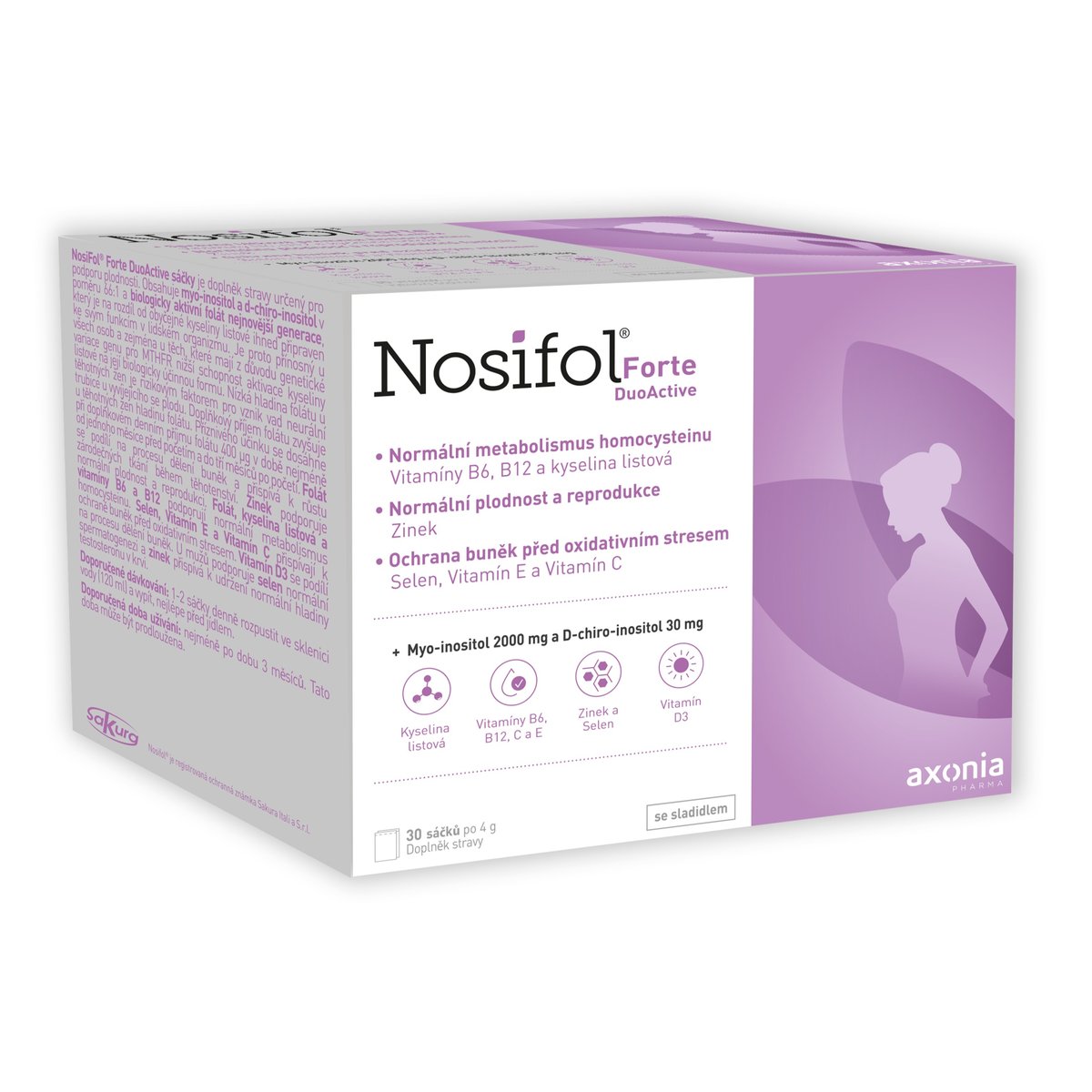 NosiFol Forte DuoActive sáčky 30x4g