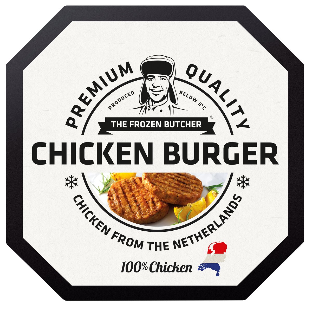 The Frozen Butcher Kuřecí burger 2 ks