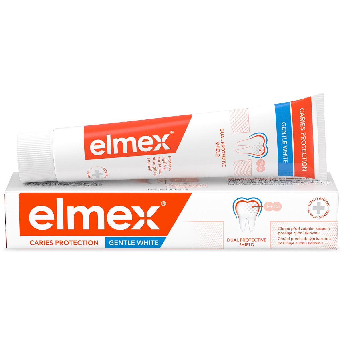 elmex Caries Protection Whitening zubní pasta proti zubnímu kazu