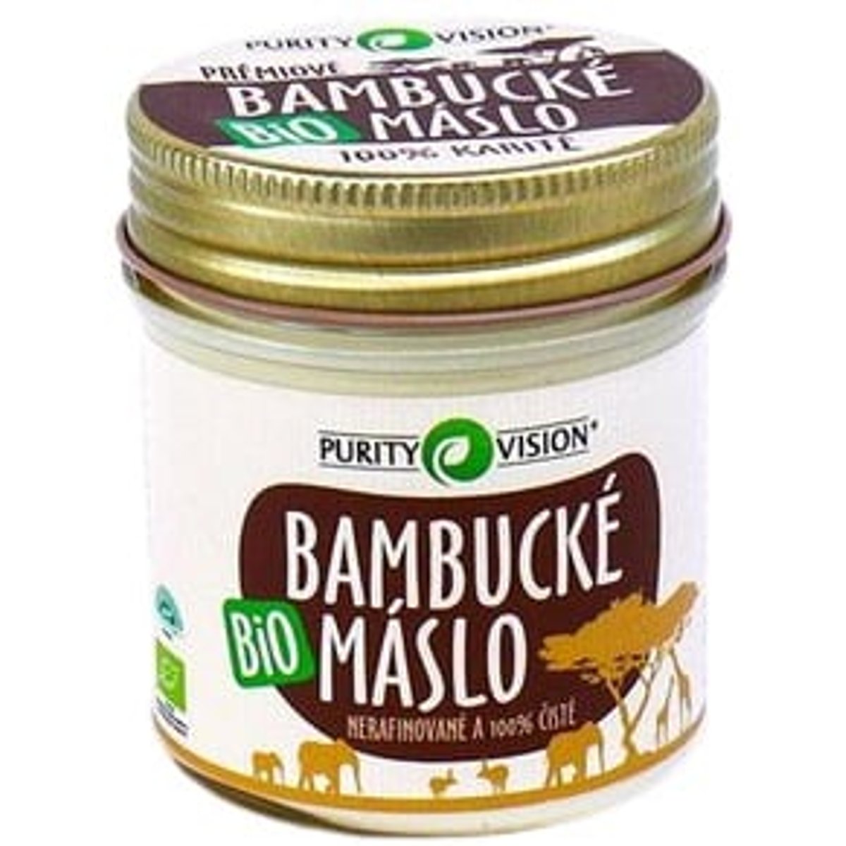 PURITY VISION Bio Bambucké máslo 120 ml - kosmetika