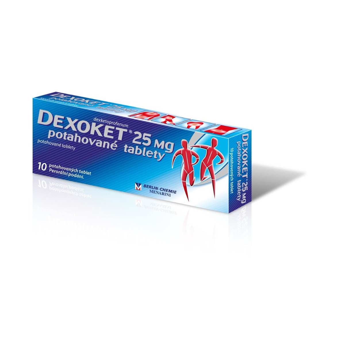 DEXOKET 25MG Potahovaná tableta 10