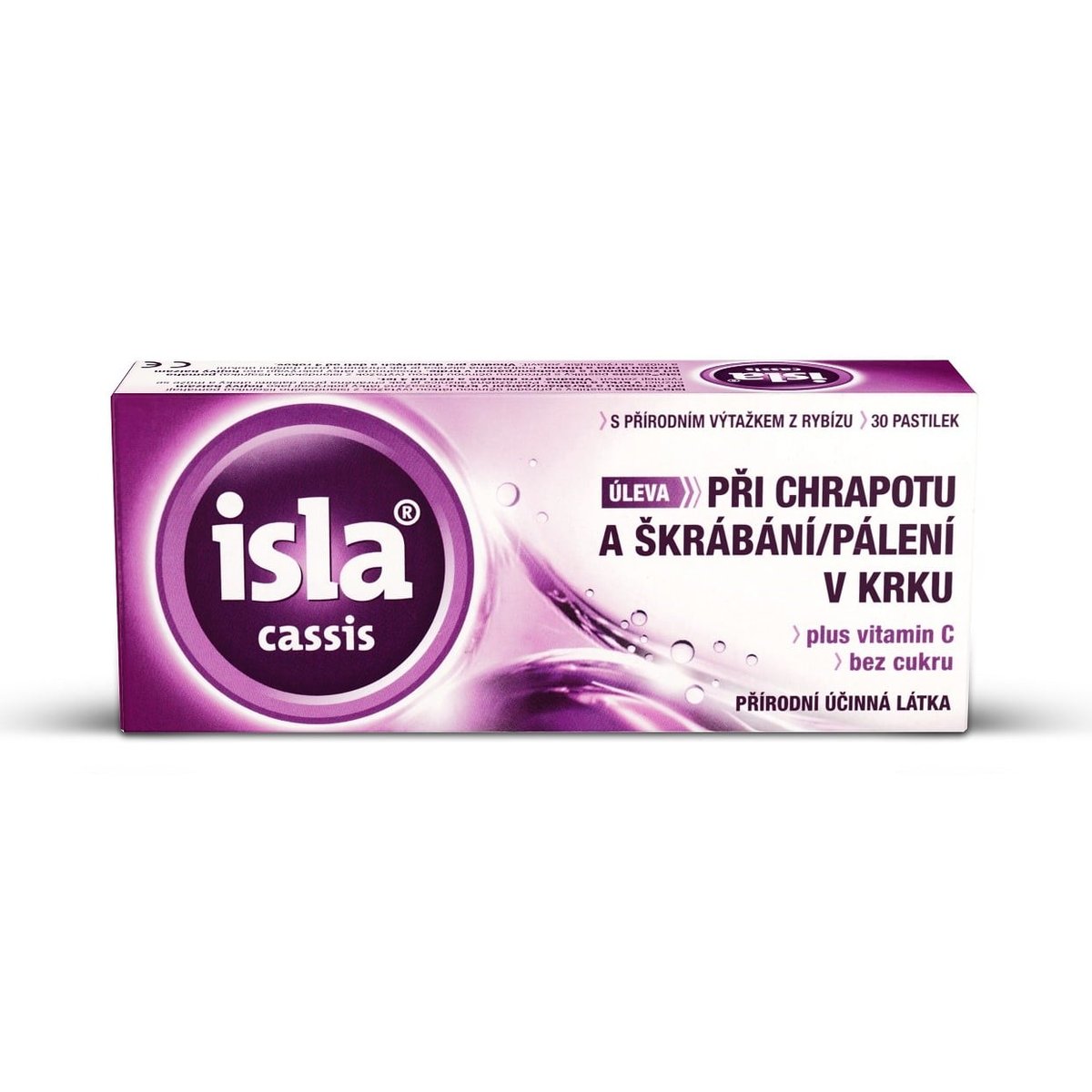 Isla Cassis 30 pastilek