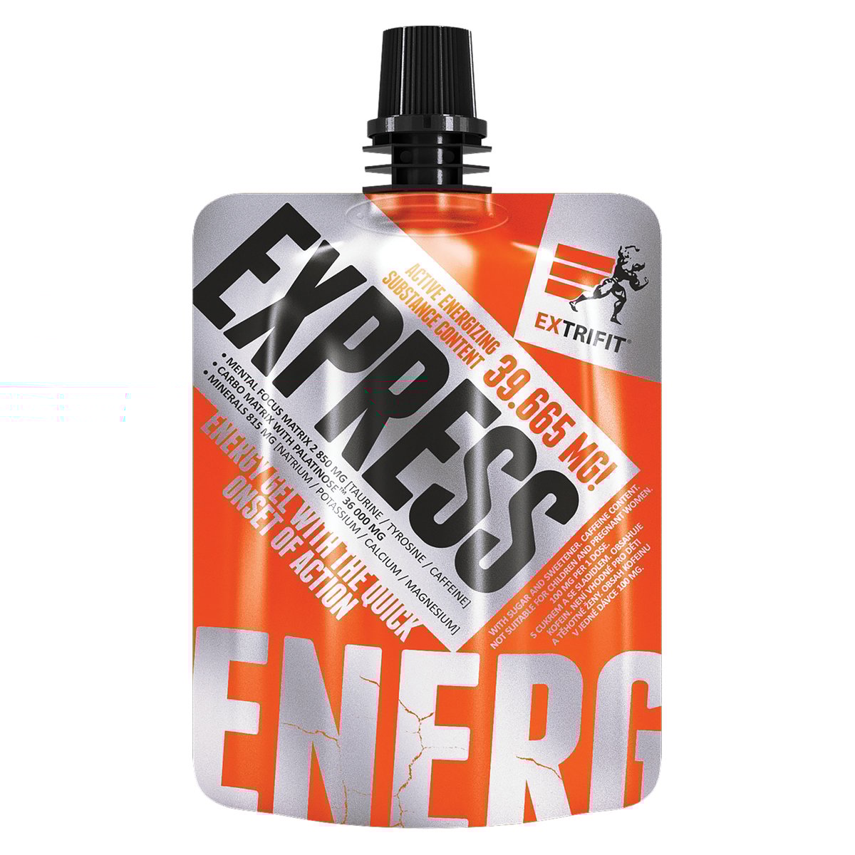 Extrifit Express Energy Gel 80 g - limetka