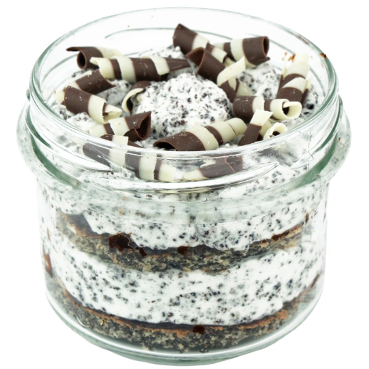 Ovocný Světozor Makový dort ve skleničce