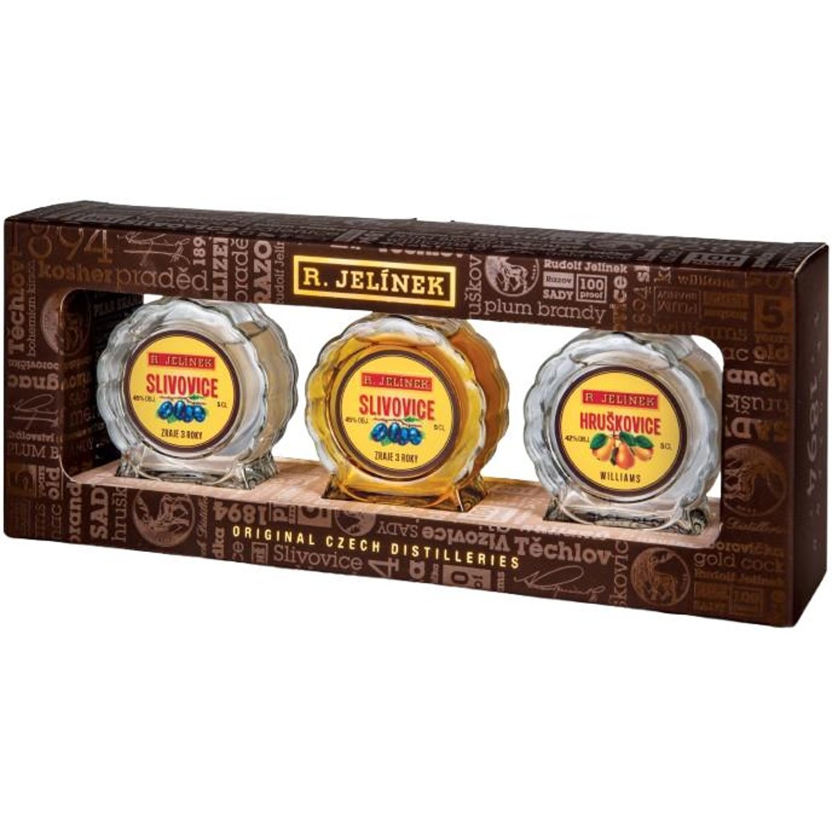 R. JELÍNEK Budíčky dárková kazeta 3×0,05l