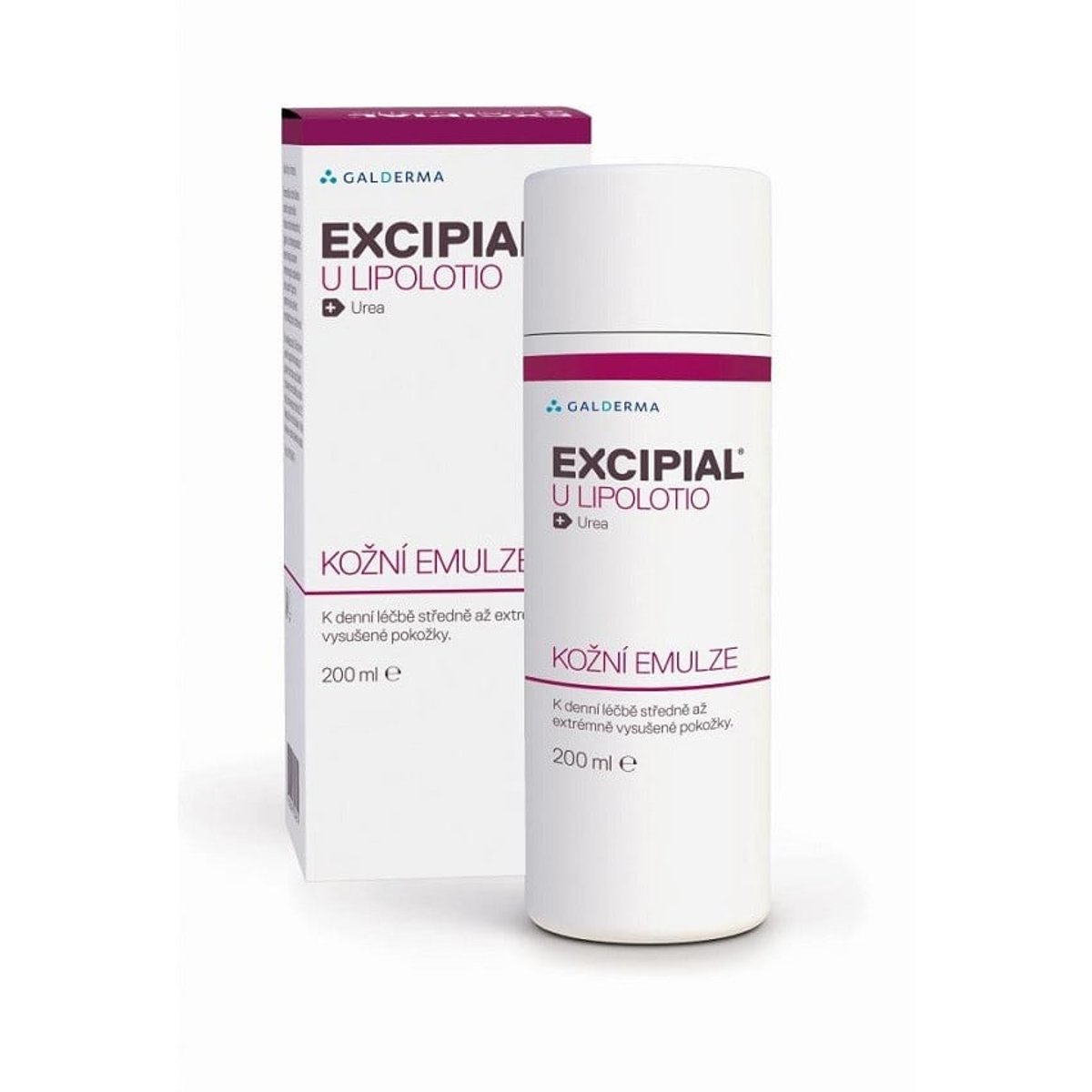EXCIPIAL U LIPOLOTIO 40MG/ML Kožní emulze 200ML
