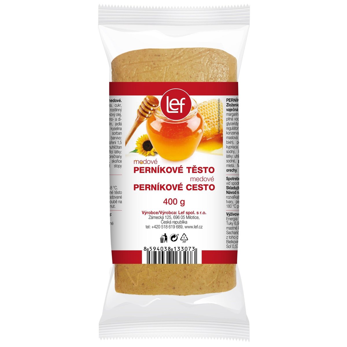 Lef Perníkové těsto medové