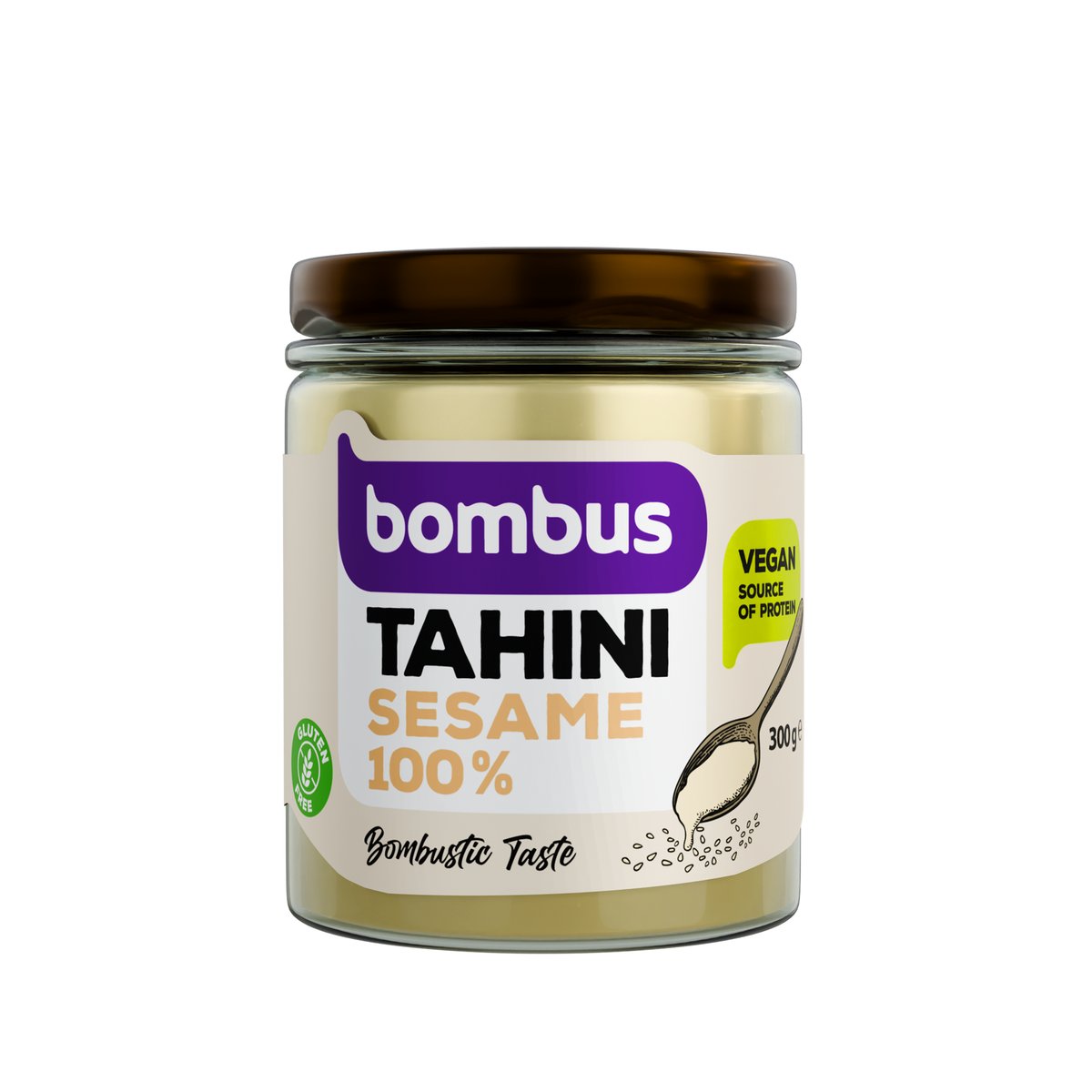 BOMBUS Tahini 100% sezamová pasta 300 g