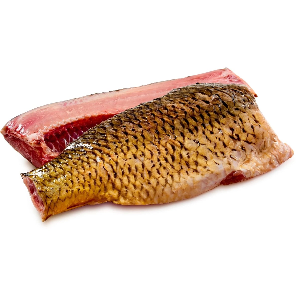 Český Kapr - půlka s kůží (mražené)