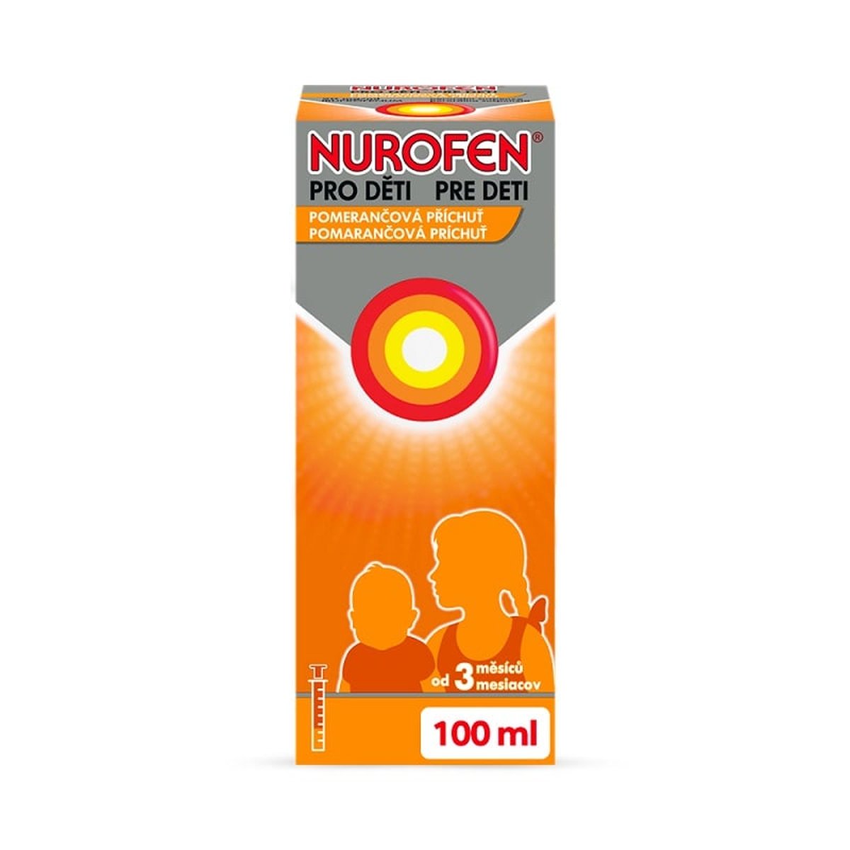 NUROFEN PRO DĚTI 20MG/ML Perorální suspenze 100ML