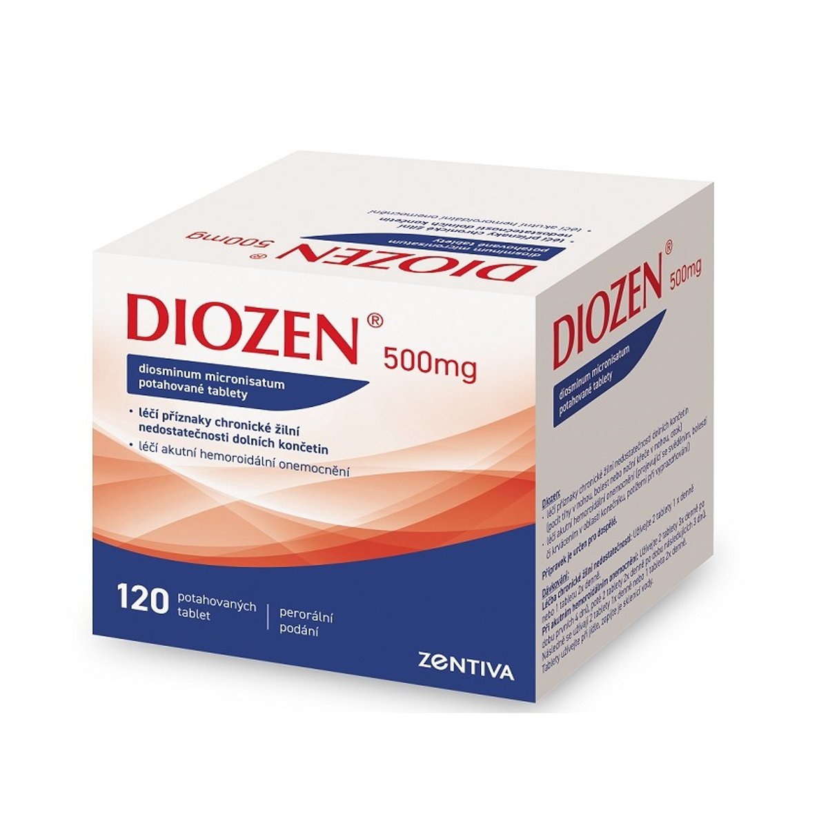 DIOZEN 500MG Potahovaná tableta 120