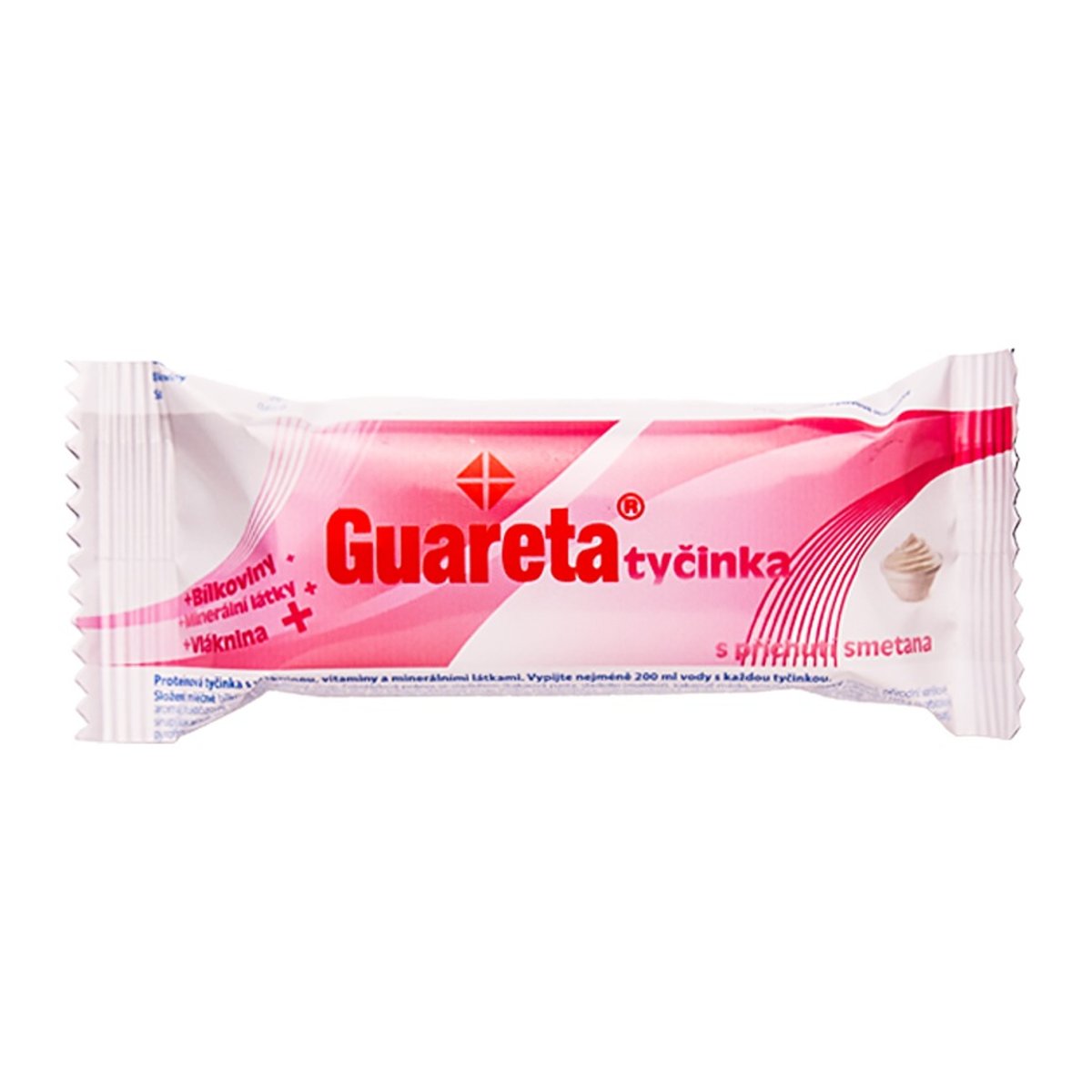 Guareta tyčinka s příchutí smetany 44g