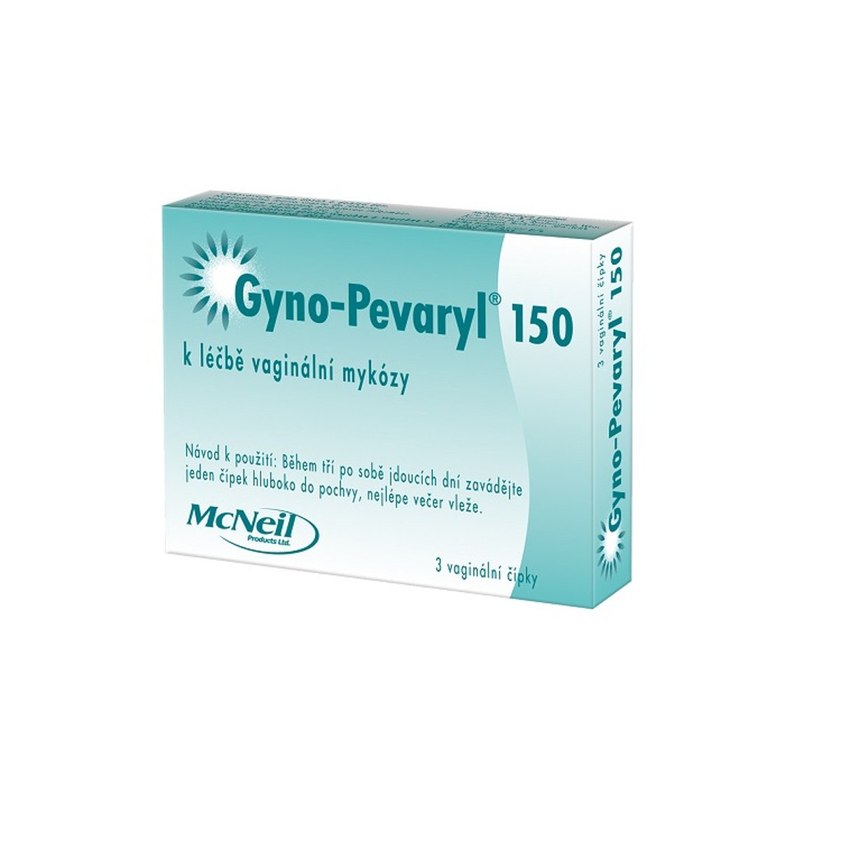 GYNO-PEVARYL 150MG Vaginální kulička 3