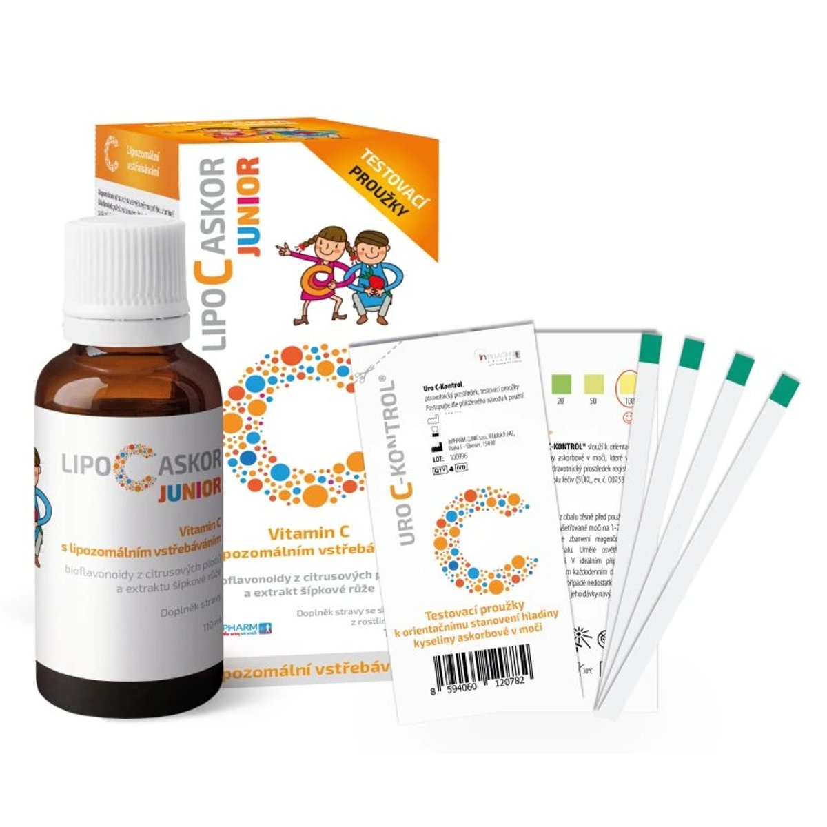 LIPO C ASKOR Junior tekutý lipozomální vit.C 110ml