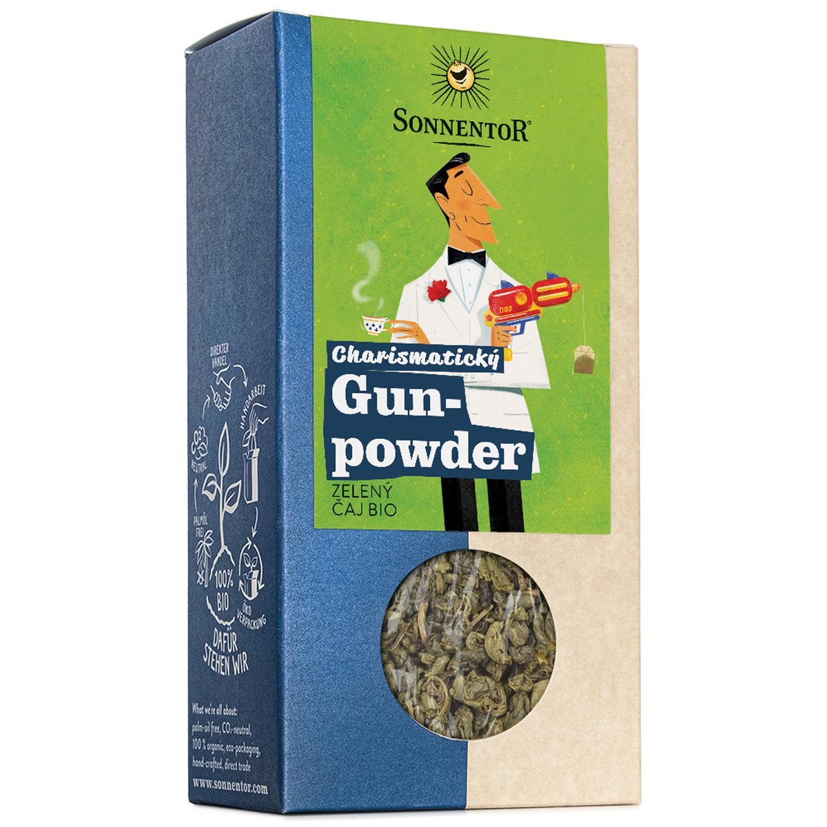 Sonnentor BIO Gunpowder zelený čaj
