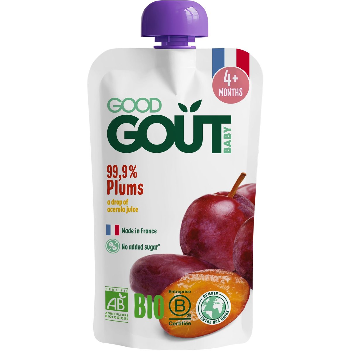 Good Gout BIO Kapsička švestka