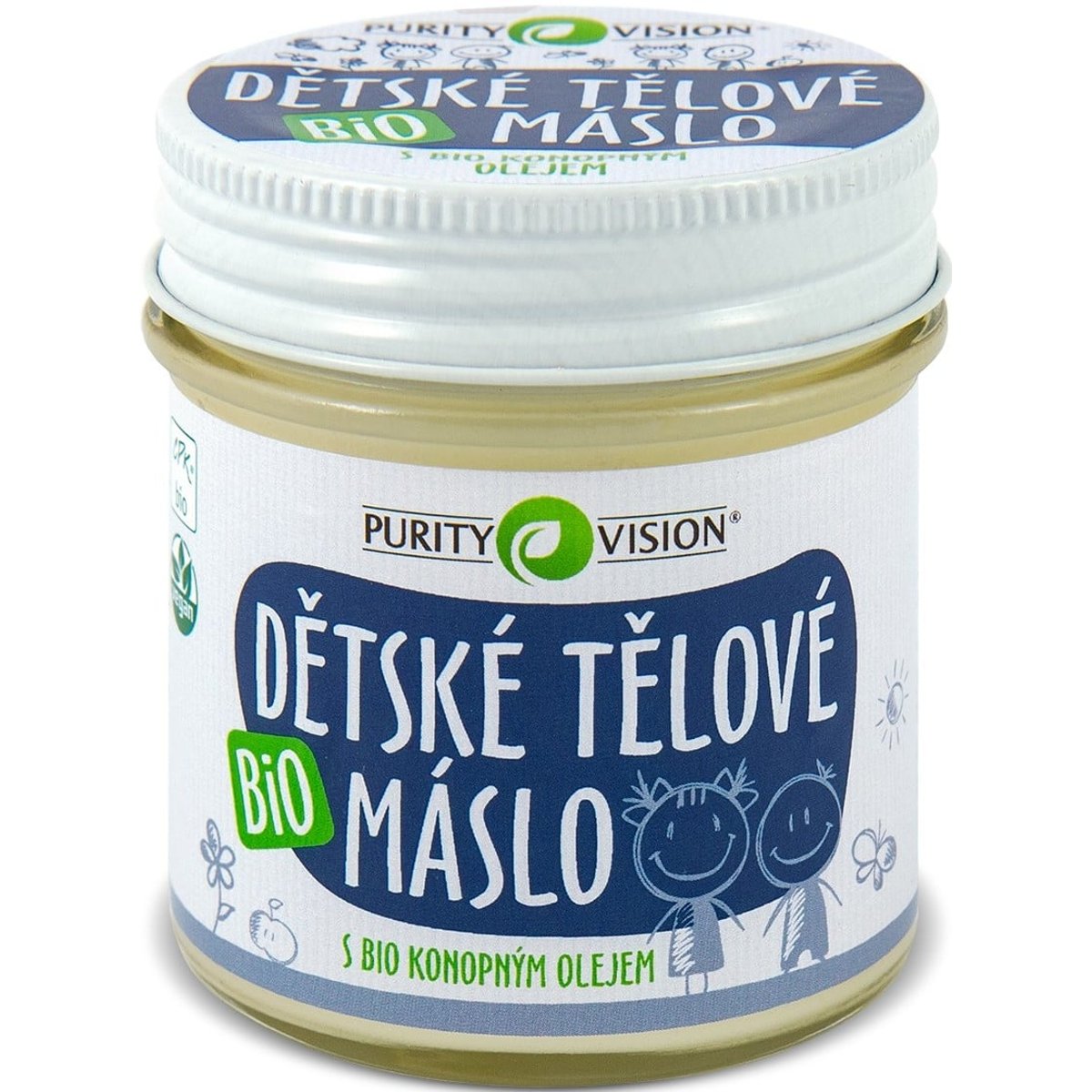 PURITY VISION Bio Dětské tělové máslo 120 ml